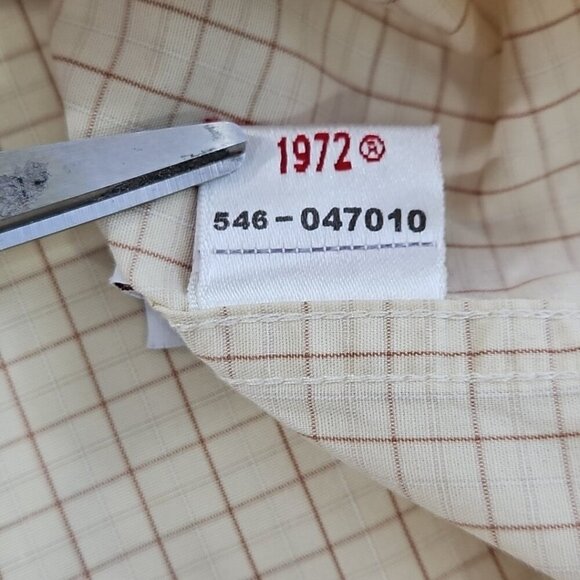 World Famous Rino Brand Eck Unltd Short Sleeve Shirt Men's XL Brown Check EUC LN - Picture 5 of 14